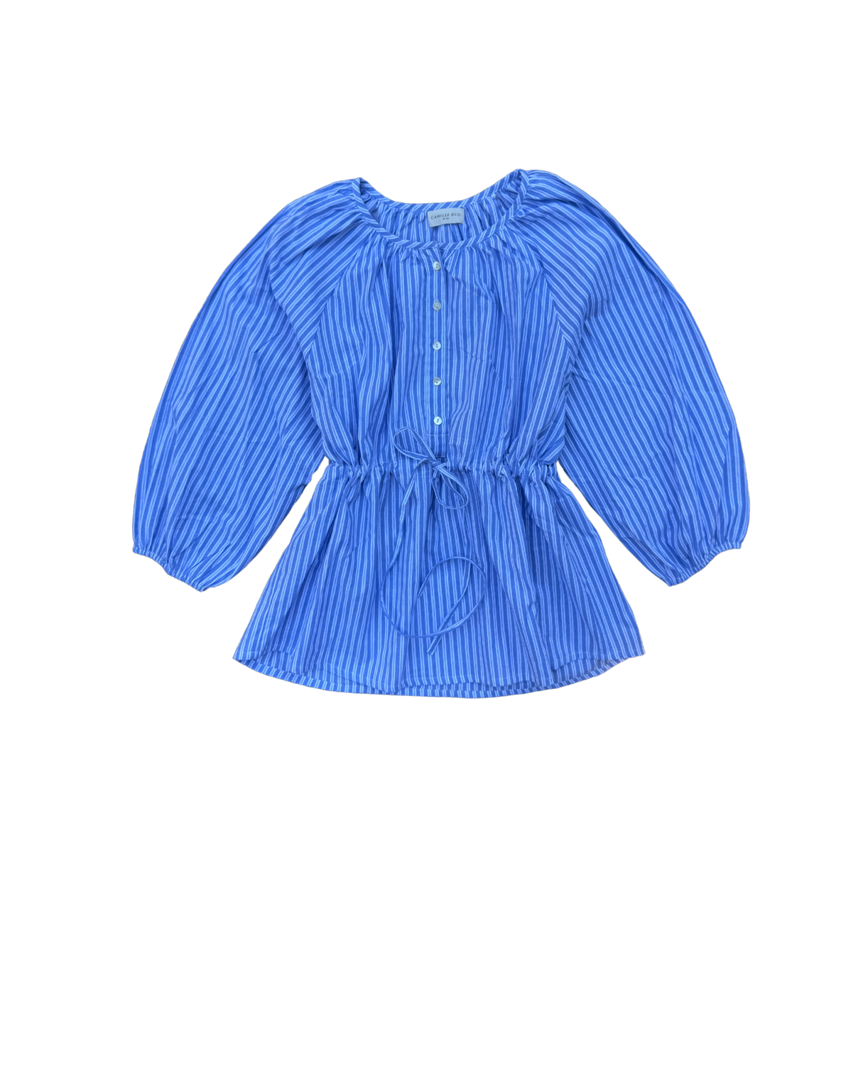 PAROS SHIRT- BLUE STRIPE