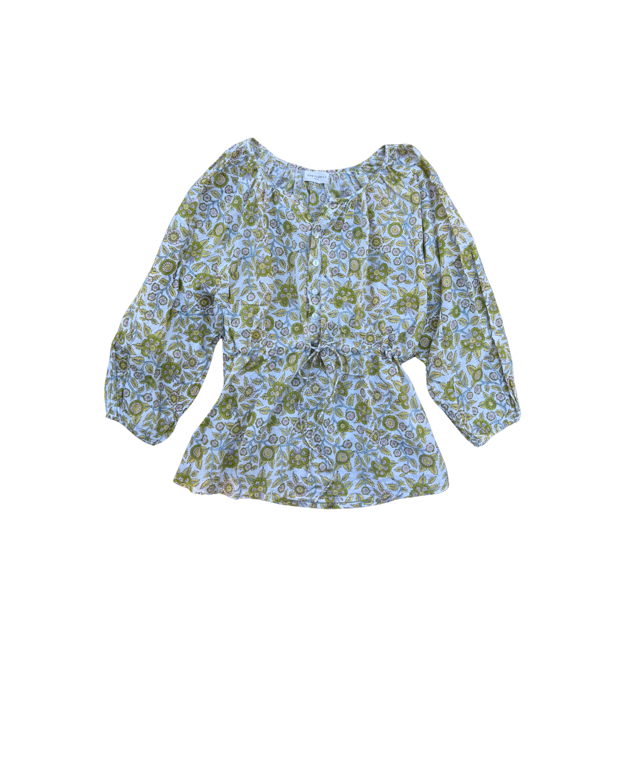 PAROS TOP- RETRO FLORAL